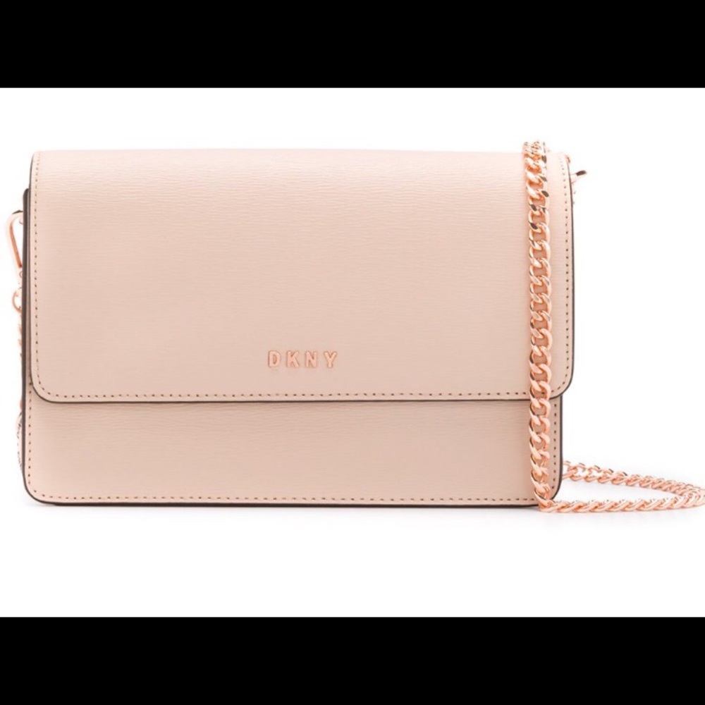 NEW  SAFFIANO LEATHER DKNY FASHION CROSSBODY